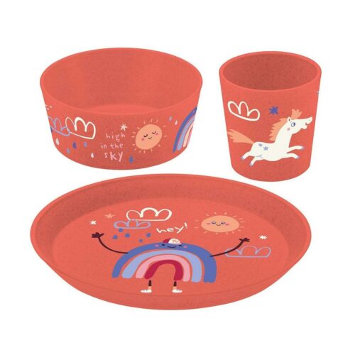 Koziol Connect Kindergeschirrset, 3-teilig, Dreams