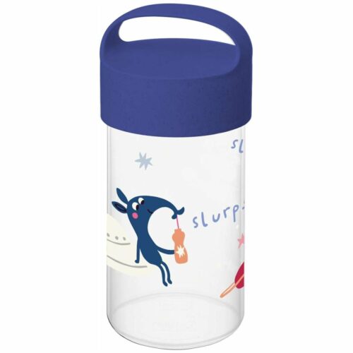 Koziol Buddy Snack- und Trinkflasche, 500ml, Space