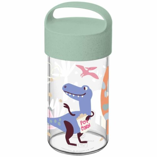 Koziol Buddy Snack- und Trinkflasche, 500ml, Rex