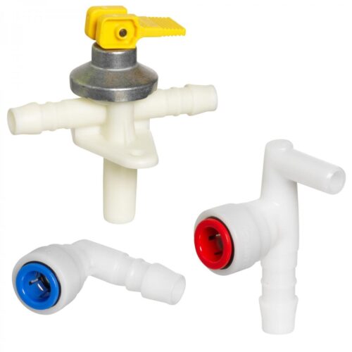 Alde Wasseranschluss-Set für Ø10mm Schläuche, 3er-Set