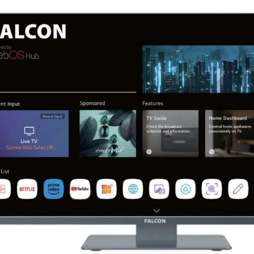 Falcon WebOS SMART Combo Camping TV 27 (68cm), DVD, HD-Ready, BT 5.0 mit 4G Router