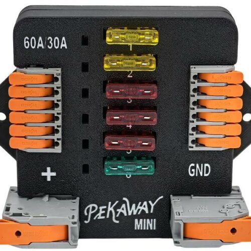 Pekaway Fusy Mini Sicherungsblock, 60A/30A