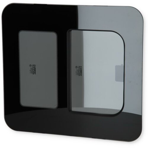 Carbest Echtglas Schiebefenster universal, 500x450mm