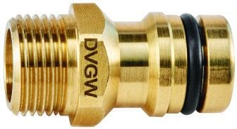 GEKA plus Gerätestecker Trinkwasser, MS DVGW VP550 AG G3/8