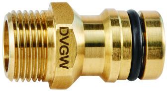 GEKA plus Gerätestecker Trinkwasser, MS DVGW VP550 AG G3/4