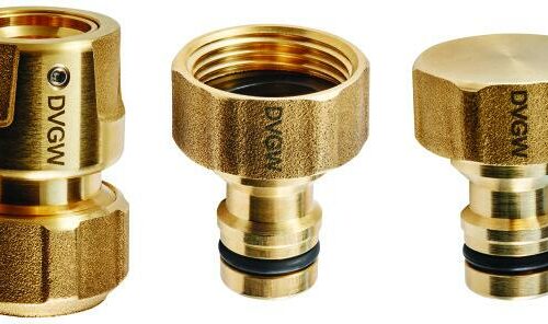 GEKA plus Basisset Trinkwasser 1/2, 2x Schlauchstück 1/2, Hahnstecker 3/4