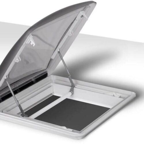 roofSTAR Dachhaube, 400x400mm, mit Zwangsbelüftung, motorisiert