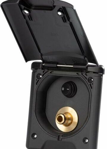 Fawo Wassersteckdose für Außenduschen, mit Schalter