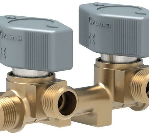 Truma VK2 Verteilerventil, 8mm, Kupfer