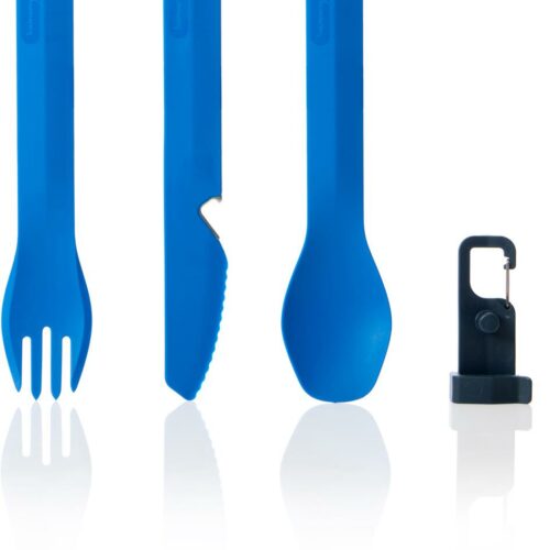 humangear GoBites BIO Reisebesteck, 3-teilig, blau