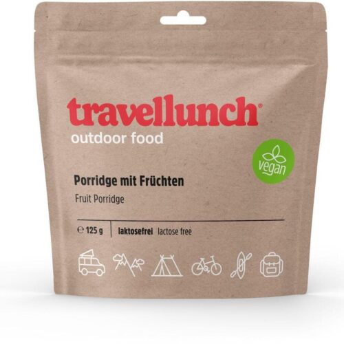 Travellunch Porridge mit Früchten, 10x125g