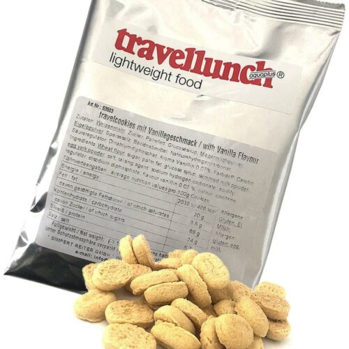 Travellunch Travelcookies, 6x100g, Vanille
