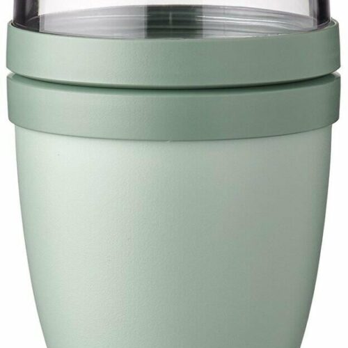 Mepal Ellipse Lunchpot Müslibecher, 300+120ml, nordic sage