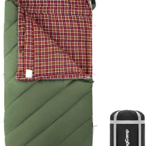 KingCamp Freespace 250 Deckenschlafsack, 220x100cm, oliv