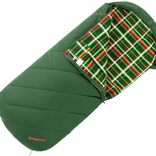KingCamp Freespace 300 Deckenschlafsack, 220x100cm, grün