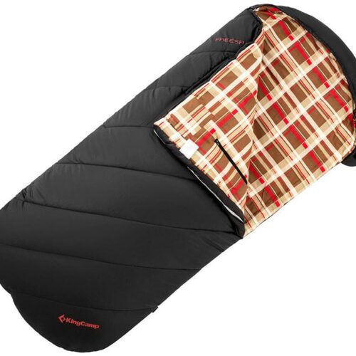 KingCamp Freespace 300 Deckenschlafsack, 220x100cm, schwarz