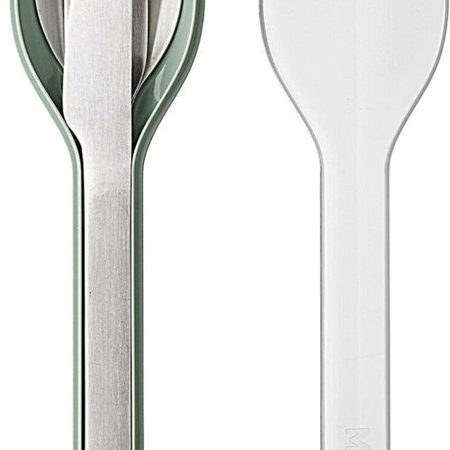 Mepal Ellipse Besteckset, 3-teilig, nordic sage