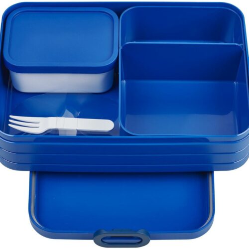 Mepal Bento Take a Break Lunchbox, 1500ml, vivid blue