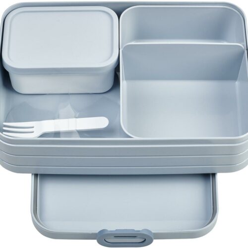 Mepal Bento Take a Break Lunchbox, 1500ml, nordic blue
