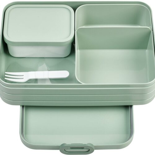 Mepal Bento Take a Break Lunchbox, 1500ml, nordic sage