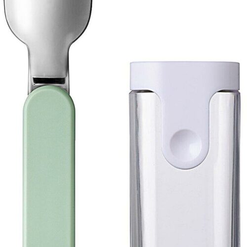 Mepal Ellipse Löffel, faltbar, nordic sage
