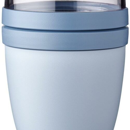 Mepal Ellipse Lunchpot Müslibecher, 500+200ml, nordic blue