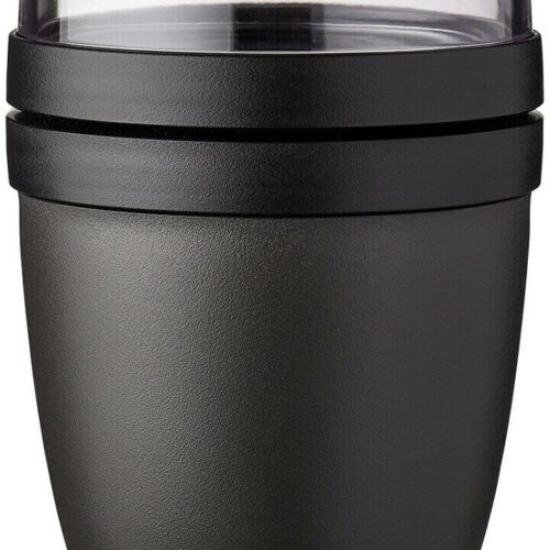 Mepal Ellipse Lunchpot Müslibecher, 500+200ml, nordic black