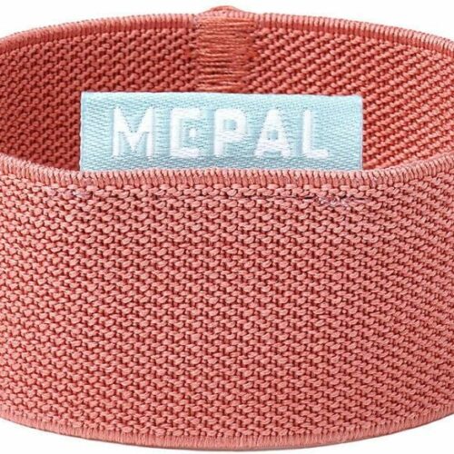 Mepal Ellipse Gummiband Trinkflasche/Sporttrinkflasche, vivid mauve