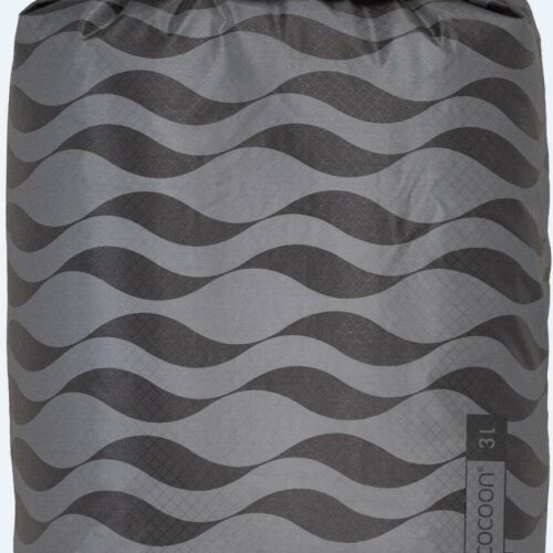 Cocoon Ultralight Drybag, 3l, grey waves