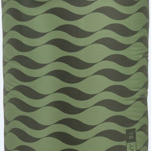 Cocoon Ultralight Drybag, 5l, green waves