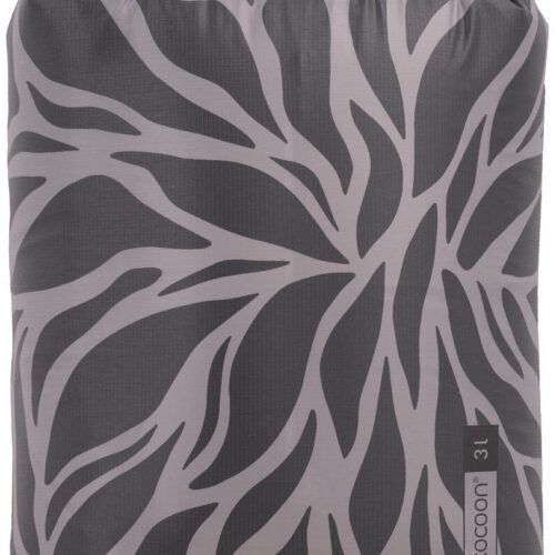 Cocoon Hyperlight Drybag, 3l, grey leaves