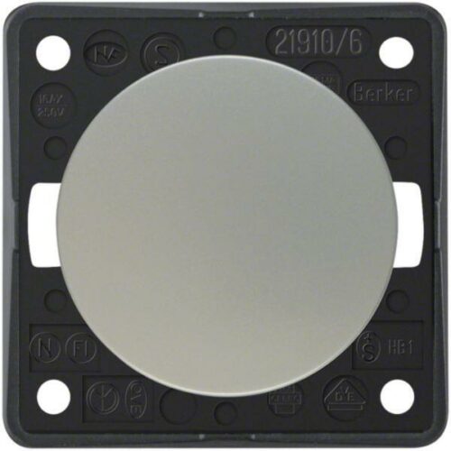 Berker Integro Flow/Pure Wipptaster Markise, 12/24V, chrom matt