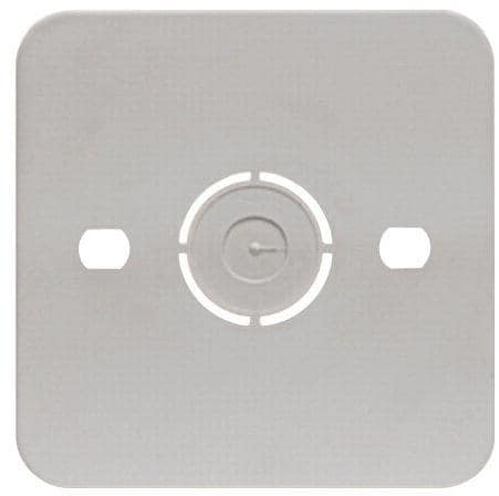 Berker Integro Flow/Pure Bodenplatte, 1-fach, weiß