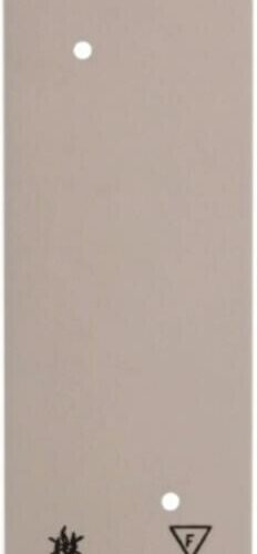 Berker Integro Flow/Pure Bodenplatte, 3-fach, weiß