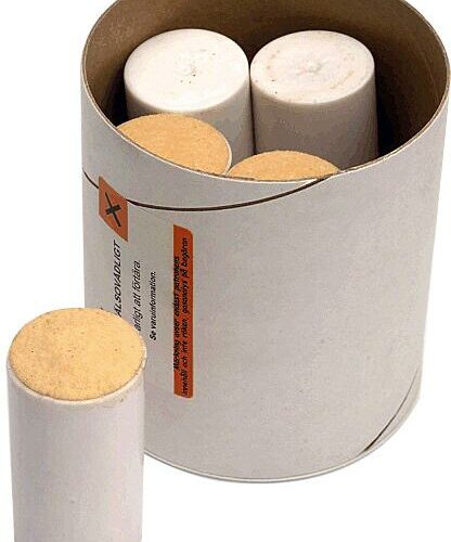 Rauchpatronen, 5 Stück, weiß