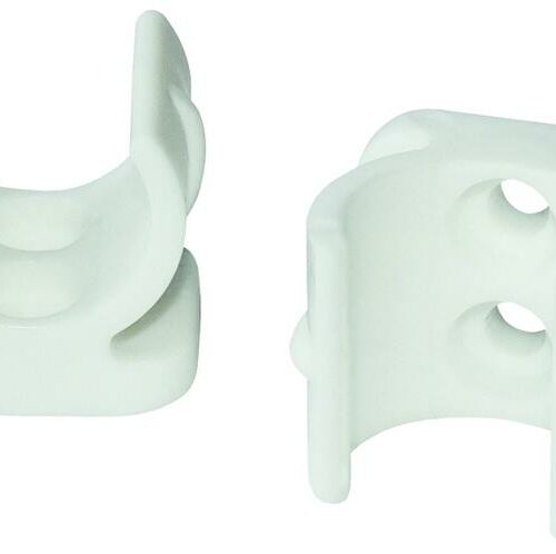 Yachticon Ersatzclips für Klapptoilette, weiß