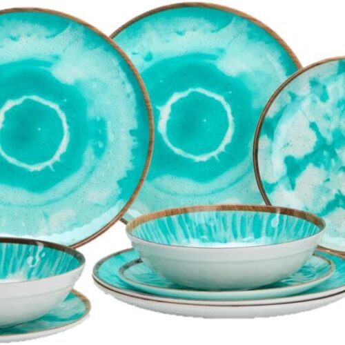 Flamefield Boho Dream Geschirrset, 12-teilig