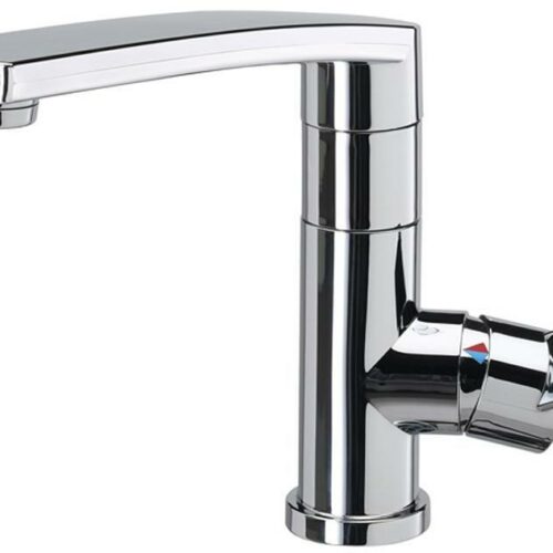 Reich Contur S Einhebelmischer, Ø33mm, UniQuick, Mikroschalter, Auslaufhöhe 186mm