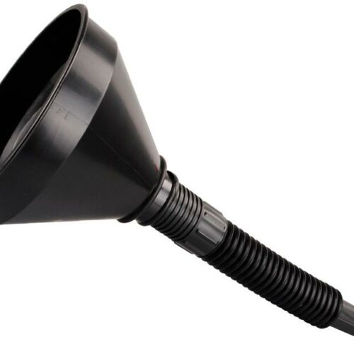 Kunststoff-Trichter mit flexiblem Stutzen