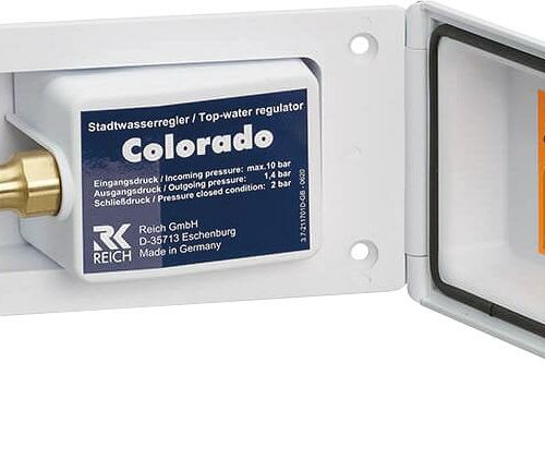 Reich Wasserdruckregler