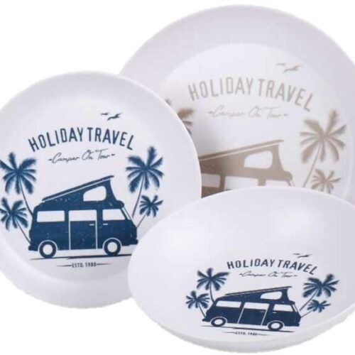 Holiday Travel Geschirrset, 6-teilig