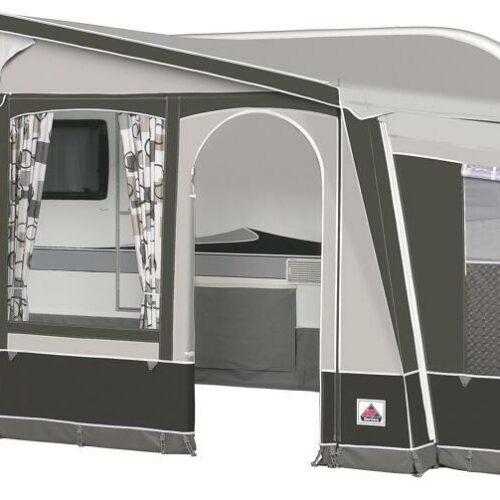 Dorema Ibiza 240 Vorzelt, (Gr.19), 1100-1125cm, 25mm Stahl-Gestänge