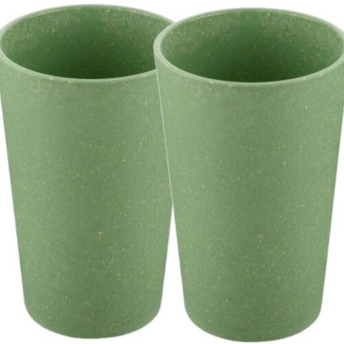 Koziol Connect Cup Becher, 350ml, 2-teilig, leaf green