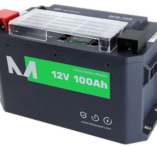 TBB Power M12-100/P Lithium Batterie, mit Heizung