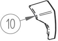 Frontblendenendkappen-Satz eloxiert - Thule Ersatzteil Nr. 1500602601 - passend zu Thule Omnistor 6200