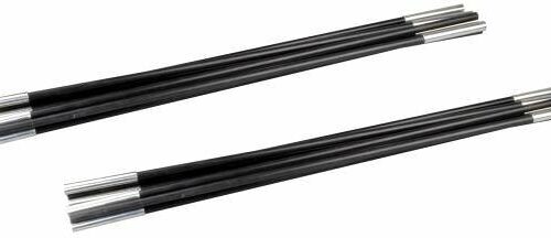 EuroTrail Fiberglas-Zeltstange Ø9,0mm x 4,5m, komplett mit Gummischnur