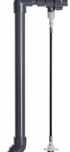 Reich Abwasser-Ablauf Set, für Grauwassertanks, gewinkeltes Auslaufrohr