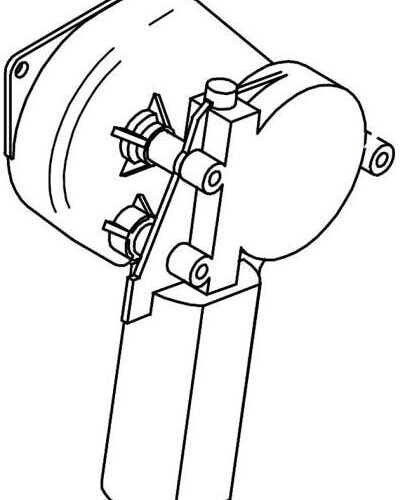 Motor Omnistep ab 02 - Thule Ersatzteil Nr. 1500600416 - passend für Thule Double Step