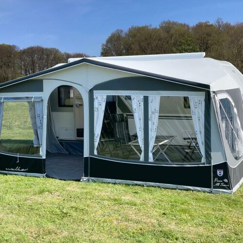 Walker Pioneer 240 All Season Vorzelt, 886-915cm (Gr. 900), mit Glasfiber-Gestänge