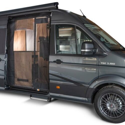 Mayr VanQuito Moskitonetz, Schiebetür rechts, VW Crafter/MAN TGE ab Bj. 2017, standard RV, feinmaschig